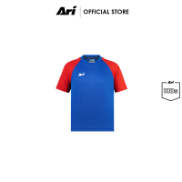 [Tiktok] Ari Kids Essential 2Tones Team Jersey -Navy/Red Ari 2Tones Children's Football Shirt, Navy 