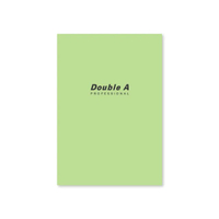 สมุดปกอ่อน B5 70g. 26แผ่น เขียว Double A Professional