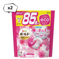 【日本P&amp;G】Ariel 4D洗衣凝膠球85顆/袋--牡丹花香 *2