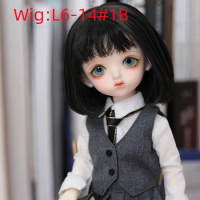 Clearance BJD Wig 1/6 Long And Short Hair High Temperature For BJD Dolls 6-7 inch For Boy Girl Doll Accessories Doll Wig