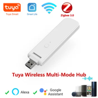 Tuya Bluetooth Zigbee Hub Multi Mode Gateway Smart Home Bridge For Automation Via Smart Life Works with Alexa Google Home