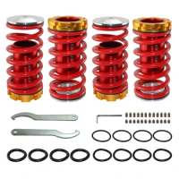 Aluminum Scaled Lowering Suspension Coilover Coil Springs Fits For Honda Civic 88-00