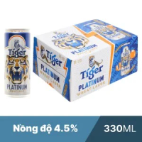 Thùng 20 lon bia Tiger Platinum 330ml