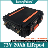 72V 20Ah Lifepo4 Battery Pack 3000W Electric Bicycle Battery 2000W + BMS Charger 72V Lithium Scooter Electric Bike Battery Pack