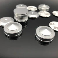 Aluminum alloy HIFI Audio Speaker Spikes Speakers Repair Parts Foot Nails /Pads Bookshelf Speakers Anti-shock Shock Absorber