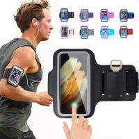 Outdoor Sports Armband Case For iPhone 14 13 Xiaomi Huawei Men Women Running Arm band Phone Holder Universal 5-7 Inch Smartphone