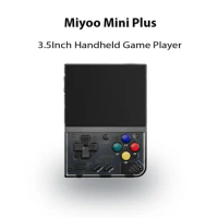 Miyoo Mini Plus 3.5Inch IPS Screen Handheld Game Player 3000mAh Battery 128G 12,000Games Installed Portable Mini Game Console