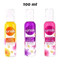 Sunsilk Hair Multivitamin 48H Fresh Perfume Parfum 100ml 100 ml Silky gloss (ungu)