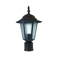 【彩渝】六角庭園燈 60mm 2.5英吋(庭園景觀燈 日式庭園燈 庭園柱燈 防水庭園燈)