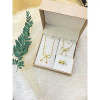 set kalung gelang dan cincin wanita titanium antri karat