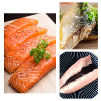 【RealShop】鮭魚菲力200g*3片＋虱目魚肚220g*3片＋挪威鯖魚140g-160g*3片(家常魚9件組 真食材本舖)