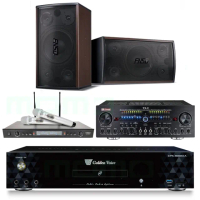 【金嗓】CPX-900 K1A+Zsound TX-2+SR-928PRO+FNSD SD-305(4TB點歌機+擴大機+無線麥克風+喇叭)