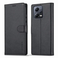 For Xiaomi Redmi Note 12 Case Leather Flip Cover For Redmi Note 12 Pro Note 12s Phone Case On Redmi Note 12 Pro Plus Cover