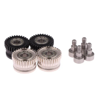 3D Printer, 1Set C Trianglelab DLC K1/K1C/Ender3 Extruder, โลหะทั้งหมดแบบบูรณาการ, เกียร์เคลือบ DLC,