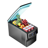 36L portable 12 volt freezer mini car refrigerator freezer for camping outdoor home