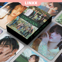 LINXX - Album TXT TEMPTATION, 55 Pcs, kad Lomo, Kpop, Photocard, poskad, siri