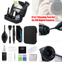 47PCS Camera Cleaner Kit DSLR Lens Digital Camera Mobile Phone Sensor Cleaning Set For Sony Fujifilm Nikon canon SLR DV Cameras