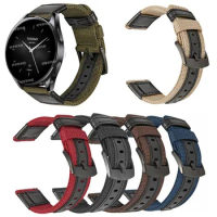 For Xiaomi Watch S2 42mm 46mm Strap 22mm Nylon Replacement Sport Bracelet For Xiaomi Mi Watch Color 2/S1 Pro/Realme Watch S Band