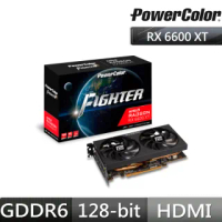 【PowerColor 撼訊】AXRX 6600XT 8GBD6-3DH 戰鬥機 顯示卡