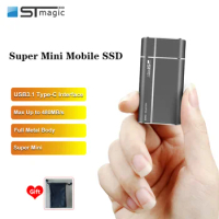 Stmagic Portable SSD 1TB 2TB Mini External PSSD 128GB 256GB 512GB USB3.1 TYPE-C Disco Duro Externo for PC Macbook Smartphone