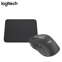 【Logitech 羅技】M650 多工靜音無線滑鼠 搭 Mouse pad 滑鼠墊(石墨黑)*