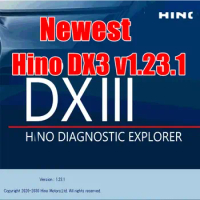 2024 Hot Hino Diagnostic EXplorer 3 Hino DX3 V1.23.1 Diagnostic Software Hino Diagnostic EXplorer 3 Hino DX3 V1.23.1