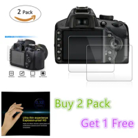 2x Glass LCD Screen Protector For Canon EOS 6D 7D 5D II III IV R7 R6 R5 R3 RP M50 4000D 3000D 2000D 200D 250D SL2 SL3 T7