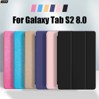 Tablet Cover Case for Galaxy Tab S2 8.0 inch Stand PU Leather Case for Samsung Tab S2 8.0 2015 SM-T710 T715 T713 Tablet Cases