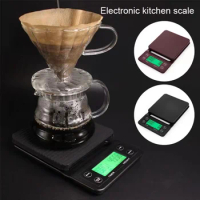 Precision LCD Scale High-precision Coffee Drip Scale Coffee Weight 0.1g Coffee Scale Kitchen Scale