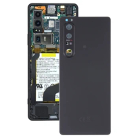 Original Battery Back Cover for Sony Xperia 1 III with Camera Lens Phone Rear Housing Case Replacement