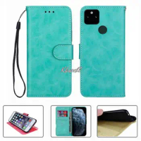 For Google Pixel 5a 5G 6.34" 2021 Wallet Case High Quality Flip Leather Phone Shell Protective Cover Funda