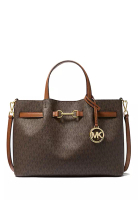 MICHAEL KORS Carson Medium Signature Logo Satchel