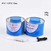 100g 170g UPVC / PVC Glue Home Industry Water Supply PVC-U Pipe Drainage Gluewater Garden Irrigation Pipe Quick Drying Adhesive