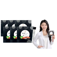 【炭輕盈 官方直營】纖淨酵素粉EX 15包x6盒(生物炭 大豆發酵 多穀麴 乳酸菌 蔬果酵素 順暢 代謝 分解)