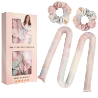 Satin Heatless Hair Curler Set | Heatless Curls Overnight | Hair Curlers to Sleep in | Heatless
