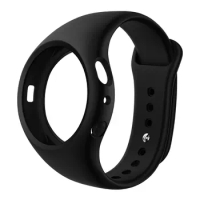 Sport Wristbands For Samsung Galaxy Watch Active 2 44mm Soft Silicone Protective Case with Strap Bands For Galaxy Watch Active 2
