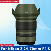 For Nikon Z 24-70mm F4 S Camera Lens Skin Anti-Scratch Protective Film Body Protector Sticker Z24-70 Z24-70MM F4S