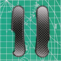 Hand Made Carbon Fiber Scales for 85mm Wenger Swiss Army Knife