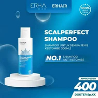ERHA ERHAIR Shampoo Ketombe ERHA Scalp Scalperfect 100 ml - Shampo Anti Ketombe, Dandruff, Seboroik