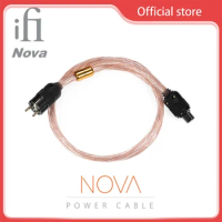 iFi Nova 1.8m HiFi Audio Active Filtered Power Cable Geometric Pure Copper Balance Line Double annular helix Safety Ground Zero