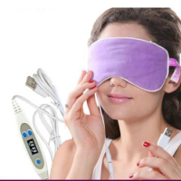 Hot compress USB charging heating patch time temperature cold eye care physiotherapy and comfortable