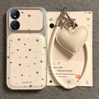 Casing For Honor X7A X7B X7 4G Cute Love Heart Phone Cases Luxury cool DustProof Matte Electroplated