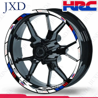 สติ๊กเกอร์ล้อ HONDA HRC เหมาะสำหรับรถจักรยานยนต์ CBR Racing CBR1000rr, 650R, 650F, 500R, 400R, 300R,