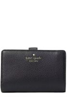 Kate Spade Kate Spade Leila Medium Compartment Bifold Wallet in Black wlr00394