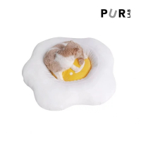 【PurLab 噗扑實驗室】荷包蛋四季寵物窩(床墊 寵物軟墊 睡墊 安全感的凹陷設計)