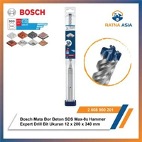 Mata Bor Beton SDS-Max Bosch Professional Expert SDS Max-8 Hammer Drill Bit 12 x 200 x 340mm