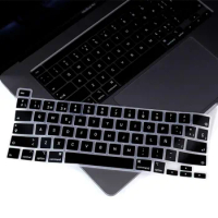 For MacBook Pro 16 2019 A2141 For MacBook Pro M1 13 A2338/A2251/A2289 2021 Silicone Spanish Keyboard Cover Skin US Version