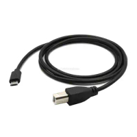 New Micro USB Male to USB B Type Male Data OTG Cable For Scanner MIDI Controller MIDI Keyboard Printer Connector