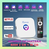 Tv Box KUCUU Android 13.0 OS RAM 2GB ROM 16GB Wifi 5G/2.4G Bluetooth Smart Tv Box 8K Ultra HD TV BOX