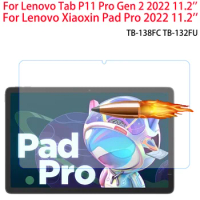 Tempered Glass Film For Lenovo Tab P11 Pro Gen 2 11.2 inch 2022 Screen Protector For Xiaoxin Pad Pro 2022 11.2 TB-138FC TB-132FU